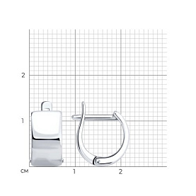 Серьги SOKOLOV - Серебро 925 (арт. 94027062)