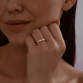 Кольцо SOKOLOV - Серебро 925, Фианит (арт. 93010899)