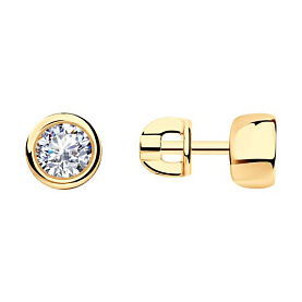 Серьги SOKOLOV - Серебро 925, Фианит (арт. 93021215)