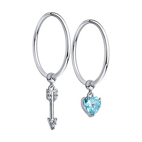 Серьги SOKOLOV - Серебро 925, Фианит (арт. 94025659)