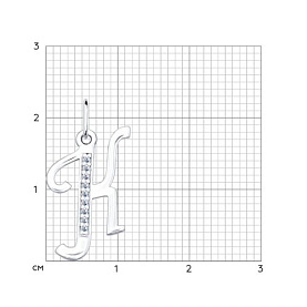Подвеска SOKOLOV - Серебро 925, Фианит (арт. 94031369)