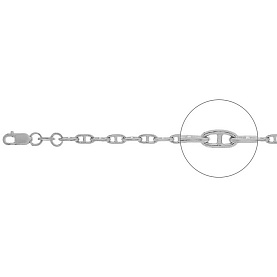 Цепочка Красцветмет - Серебро 925 (арт. НЦ22-044-3#0.80)
