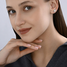 Серьги Diamant - Серебро 925 (арт. 94-120-00016-1)