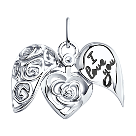 Подвеска SOKOLOV - Серебро 925, Эмаль (арт. 94031753)