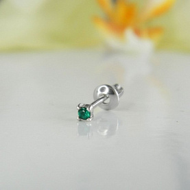 Серьги Галатея - Серебро 925, Фианит (арт. 3004.3)