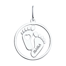 Подвеска Diamant - Серебро 925 (арт. 94-130-01408-1)