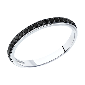 Кольцо SOKOLOV - Серебро 925, Фианит (арт. 94012454)