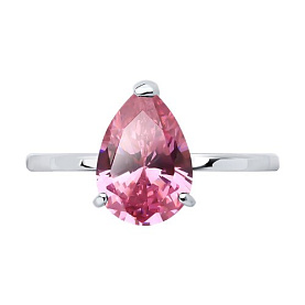 Кольцо SOKOLOV - Серебро 925, Фианит (арт. 94014206)