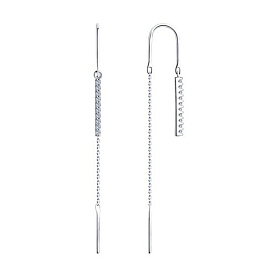 Серьги Diamant - Серебро 925, Фианит (арт. 94-123-01502-1)