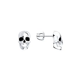 Серьги SOKOLOV - Серебро 925, Эмаль (арт. 94024304)