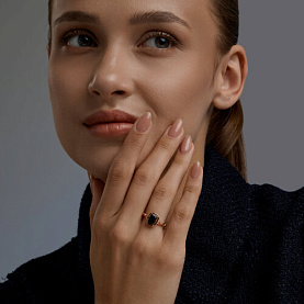 Кольцо SOKOLOV - Серебро 925, Гранат (арт. 92014877)