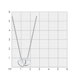 Колье SOKOLOV - Серебро 925 (арт. 94070720)