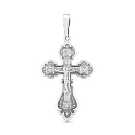 Подвеска Аквамарин - Серебро 925, Фианит (арт. 20452А.5)