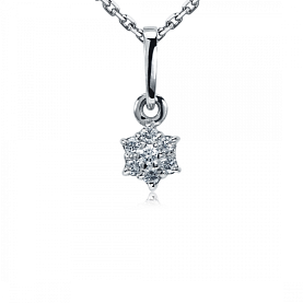 Подвеска Platinum Lab. - Платина 950, Бриллиант (арт. ПП-205-01)