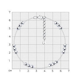 Браслет SOKOLOV - Серебро 925 (арт. 94051516)