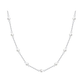 Колье SOKOLOV - Серебро 925, Жемчуг имитация (арт. 94071331)