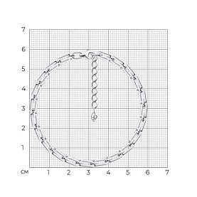 Браслет Diamant - Серебро 925 (арт. 94-150-00501-1)