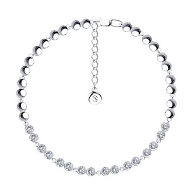 Браслет SOKOLOV - Серебро 925, Фианит (арт. 94050385)