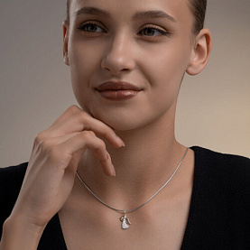 Подвеска Diamant - Серебро 925, Фианит (арт. 94-130-00116-1)