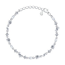 Браслет SOKOLOV - Серебро 925, Фианит (арт. 94051174)