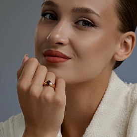 Кольцо SOKOLOV - Серебро 925, Гранат (арт. 92014849)