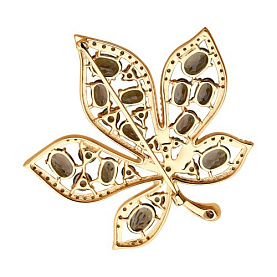 Брошь SOKOLOV - Серебро 925, Раухтопаз, Фианит (арт. 92040102)