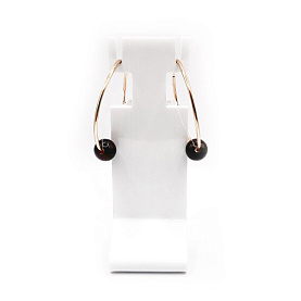 Серьги Максипром - Серебро 925, Янтарь (арт. 220 4922 201)