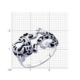 Кольцо SOKOLOV - Серебро 925, Эмаль (арт. 94012945)