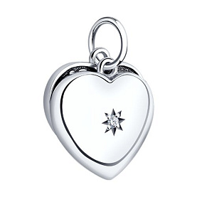 Подвеска Diamant - Серебро 925, Фианит (арт. 95-130-00916-1)