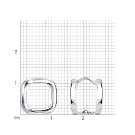 Серьги SOKOLOV - Серебро 925 (арт. 94027325)