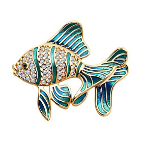 Брошь SOKOLOV - Серебро 925, Фианит, Эмаль (арт. 93040046)