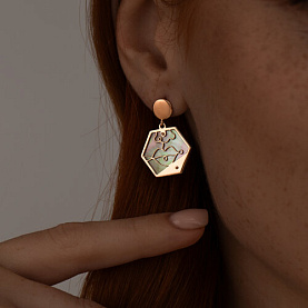 Серьги SOKOLOV - Серебро 925, Перламутр (арт. 83020213)