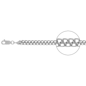 Браслет Красцветмет - Серебро 925 (арт. НБ22-320-3#0.70)