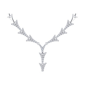 Колье SOKOLOV - Серебро 925, Фианит (арт. 94071376)