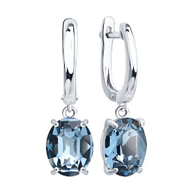 Серьги SOKOLOV - Серебро 925, Кристалл (арт. 94027704)