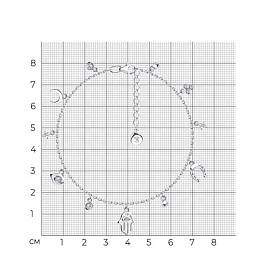 Браслет SOKOLOV - Серебро 925, Фианит (арт. 94050956)