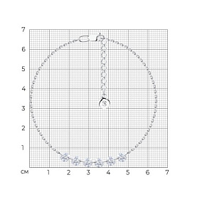 Браслет SOKOLOV - Серебро 925, Фианит (арт. 94050622)
