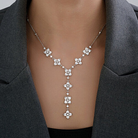 Колье SOKOLOV - Серебро 925, Фианит (арт. 94071202)