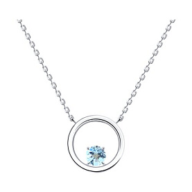 Колье SOKOLOV - Серебро 925, Топаз (арт. 92070100)