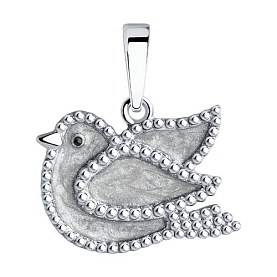 Подвеска SOKOLOV - Серебро 925, Эмаль (арт. 94033109)