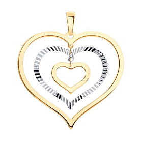 Подвеска SOKOLOV - Золото 585 (арт. 036886)