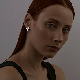 Серьги SOKOLOV - Серебро 925, Эмаль (арт. 93021174)