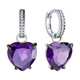 Серьги SOKOLOV - Серебро 925, Фианит (арт. 94026823)