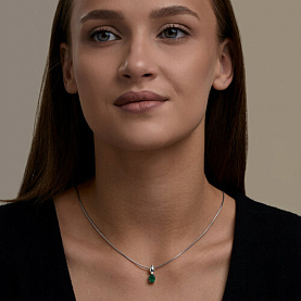 Подвеска SOKOLOV - Серебро 925, Агат (арт. 92030868)