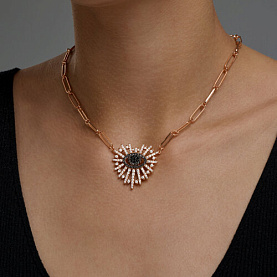 Колье SOKOLOV - Серебро 925, Фианит (арт. 93070153)