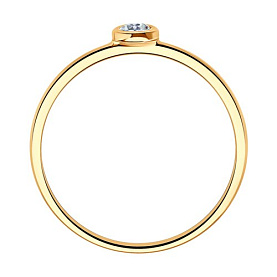 Кольцо SOKOLOV - Серебро 925, Фианит (арт. 93010163)