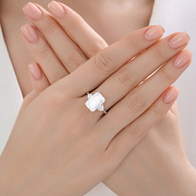 Кольцо SOKOLOV - Серебро 925, Фианит (арт. 94014702)