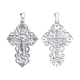 Подвеска SOKOLOV - Серебро 925, Фианит (арт. 94120131)