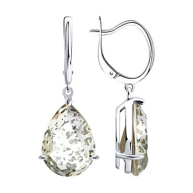 Серьги SOKOLOV - Серебро 925, Кристалл (арт. 94027565)