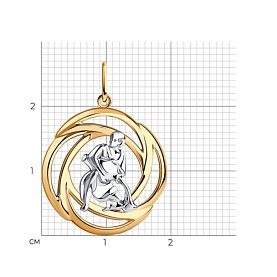 Подвеска Diamant - Серебро 925 (арт. 93-130-01295-1)